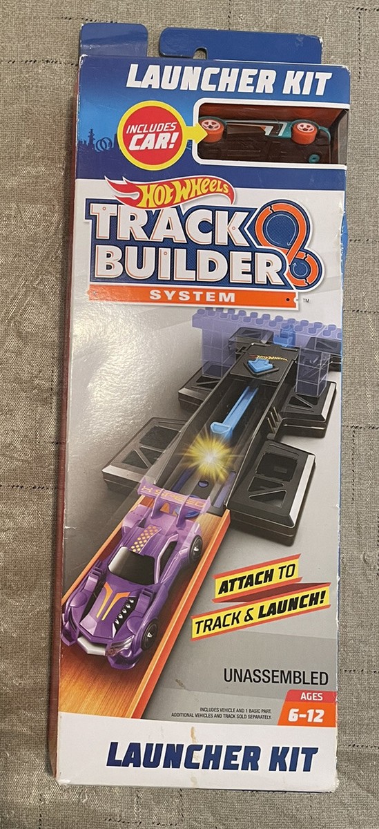 Lot De Rails Et Connecteurs Hot Wheels Track Builder System - 35 Rails 9'' Et 45 Connecteurs - Mattel 2017