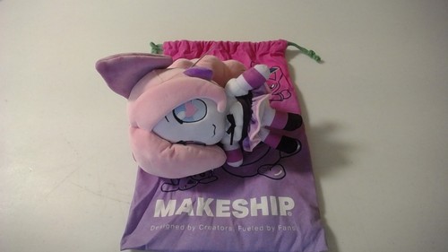 Socket Plush Zedrin Youtube Indie Anime Cartoon Sexy Makeship Only 438 RARE! - Picture 3 of 4