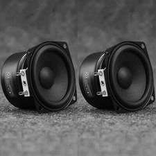 1pair 2.5inch 8W-15W 8Ohm Full-Range Tweeter Midrange High-Sensitivity Subwoofer