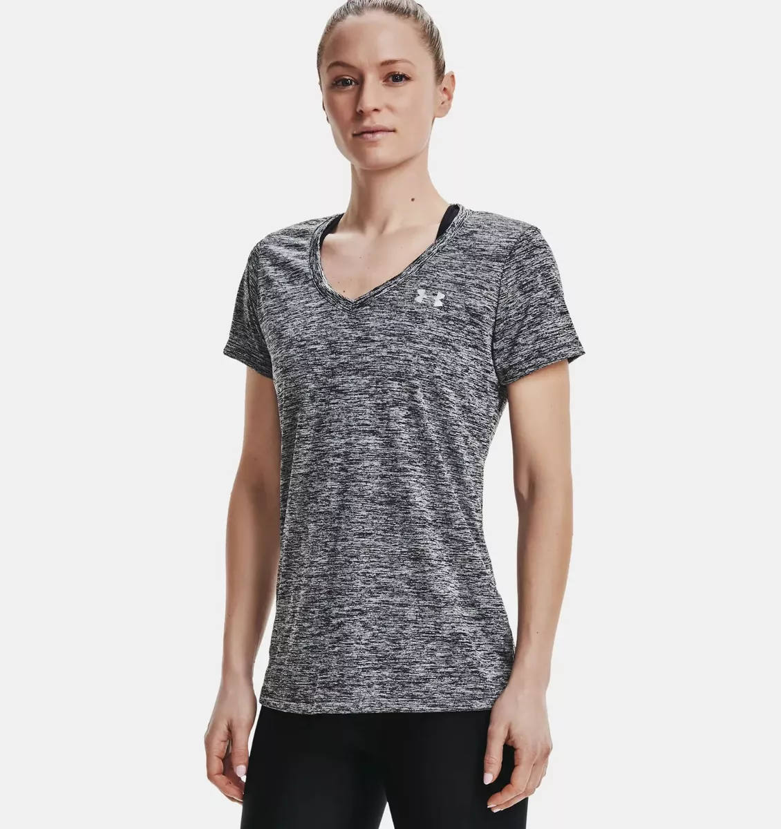 Under armour heatgear v neck cheap t shirt