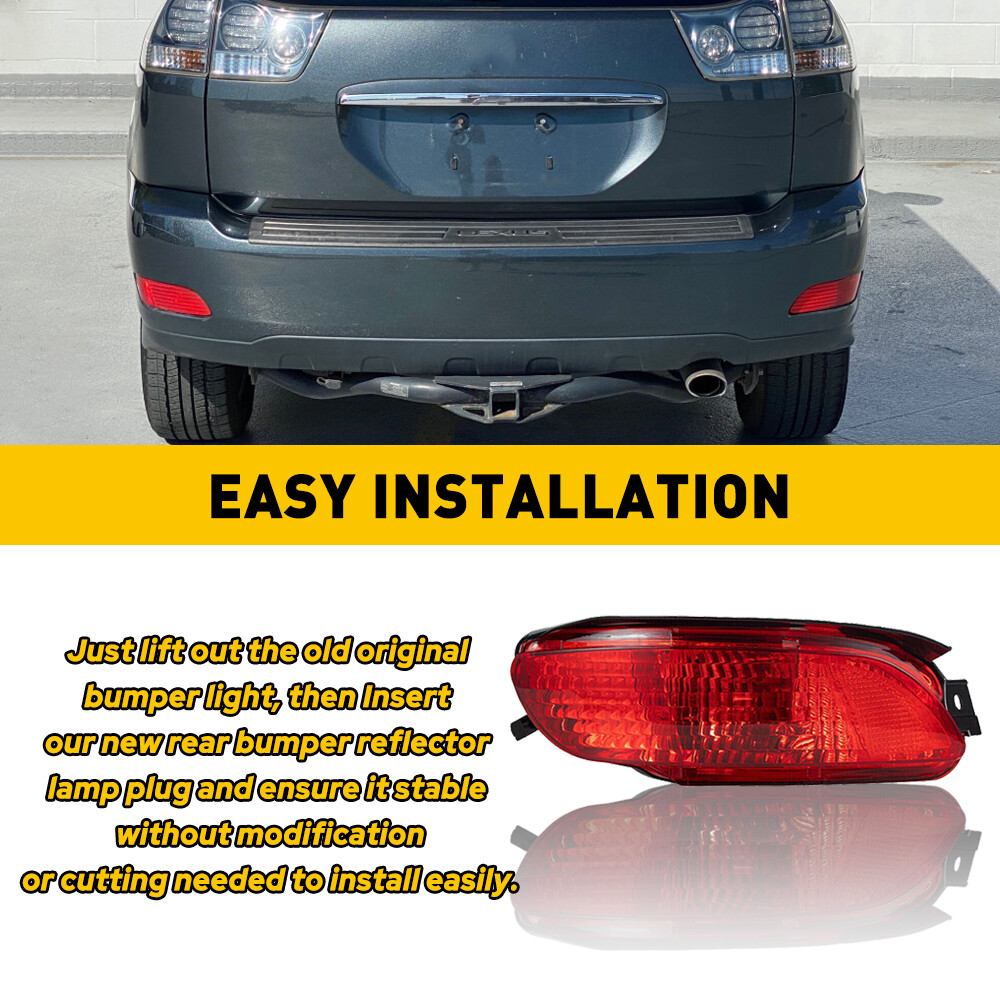 Rear Left Driver Side Marker Bumper Light For Lexus RX330 RX350 RX400H