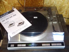 DENON DP-35F Full Auto Direct Drive Turntable w/ DL-60 Cartridge Vintage Rare