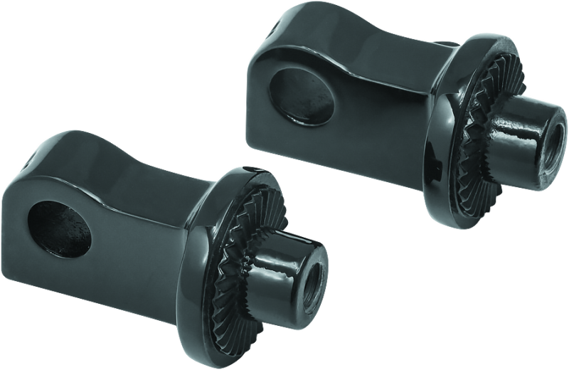 Kuryakyn 8886 Splined Peg Adapter in Black for Custom Mounting | eBay