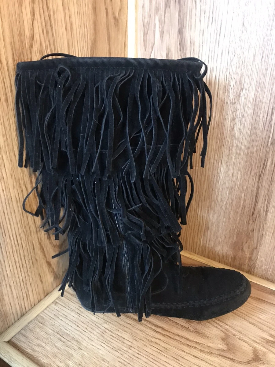 Hotcakes clearance fringe boots