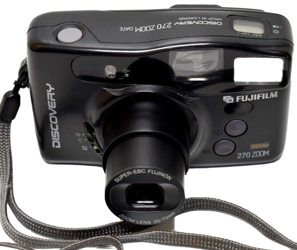 Fujifilm Discovery 270 Zoom 35mm Point Shoot Film Camera For