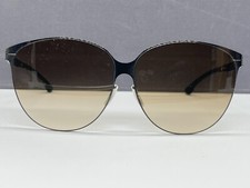 Ic Berlin Sunglasses woman Round Grey Gun Braun Large XL Swing Np Scratch