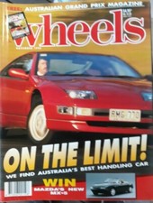WHEELS CAR MAGAZINE Nov. 1990 * ON THE  LIMIT *