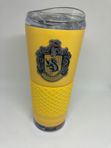 Universal Studios Harry Potter Hufflepuff Stainless Steel Tumbler 24 oz New - Picture 3 of 3