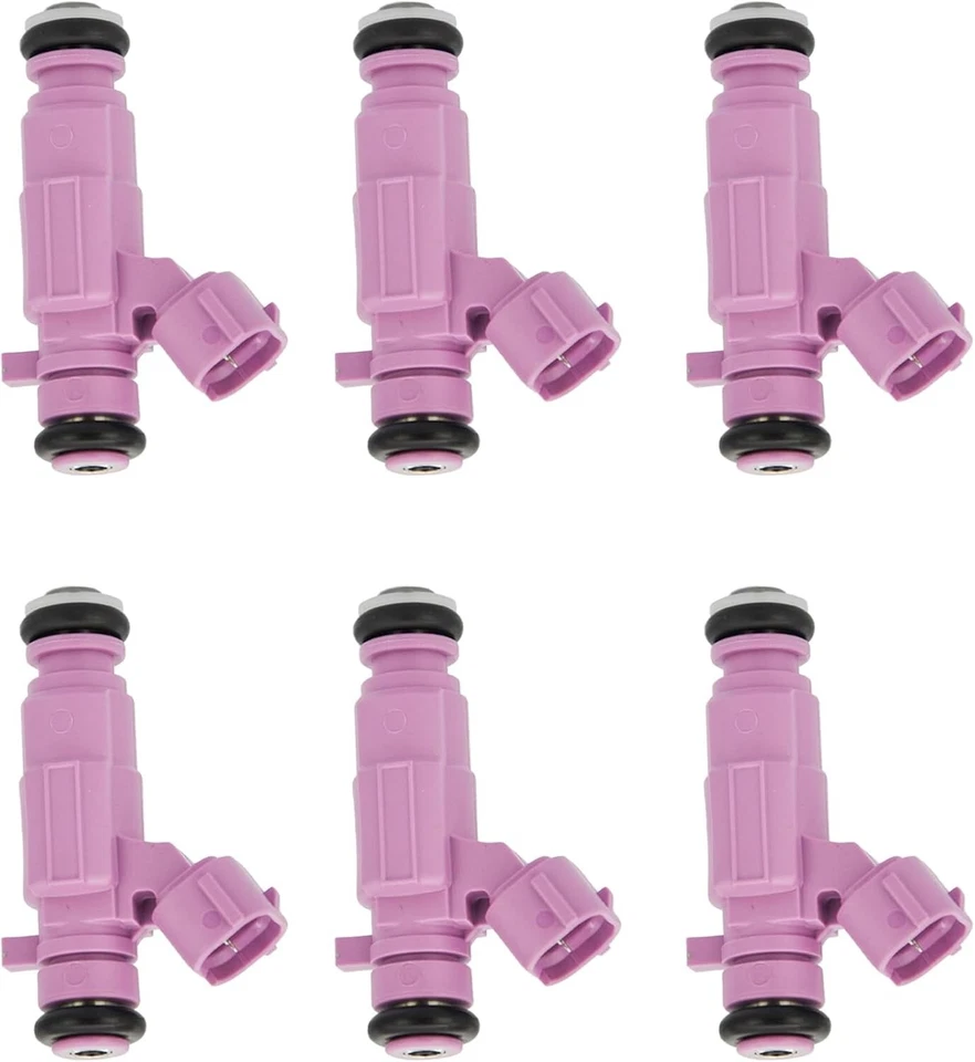 6 件原始设备制造商燃油喷射器适用于 2003-05 起亚索伦托现代圣达菲 3.5L 35310-38010 — 第 4/4 张图片