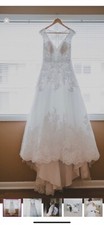 davids bridal wedding dress size 20W.