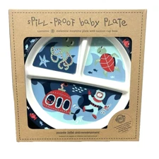 Sugarbooger Divided Suction Plate, Ocean