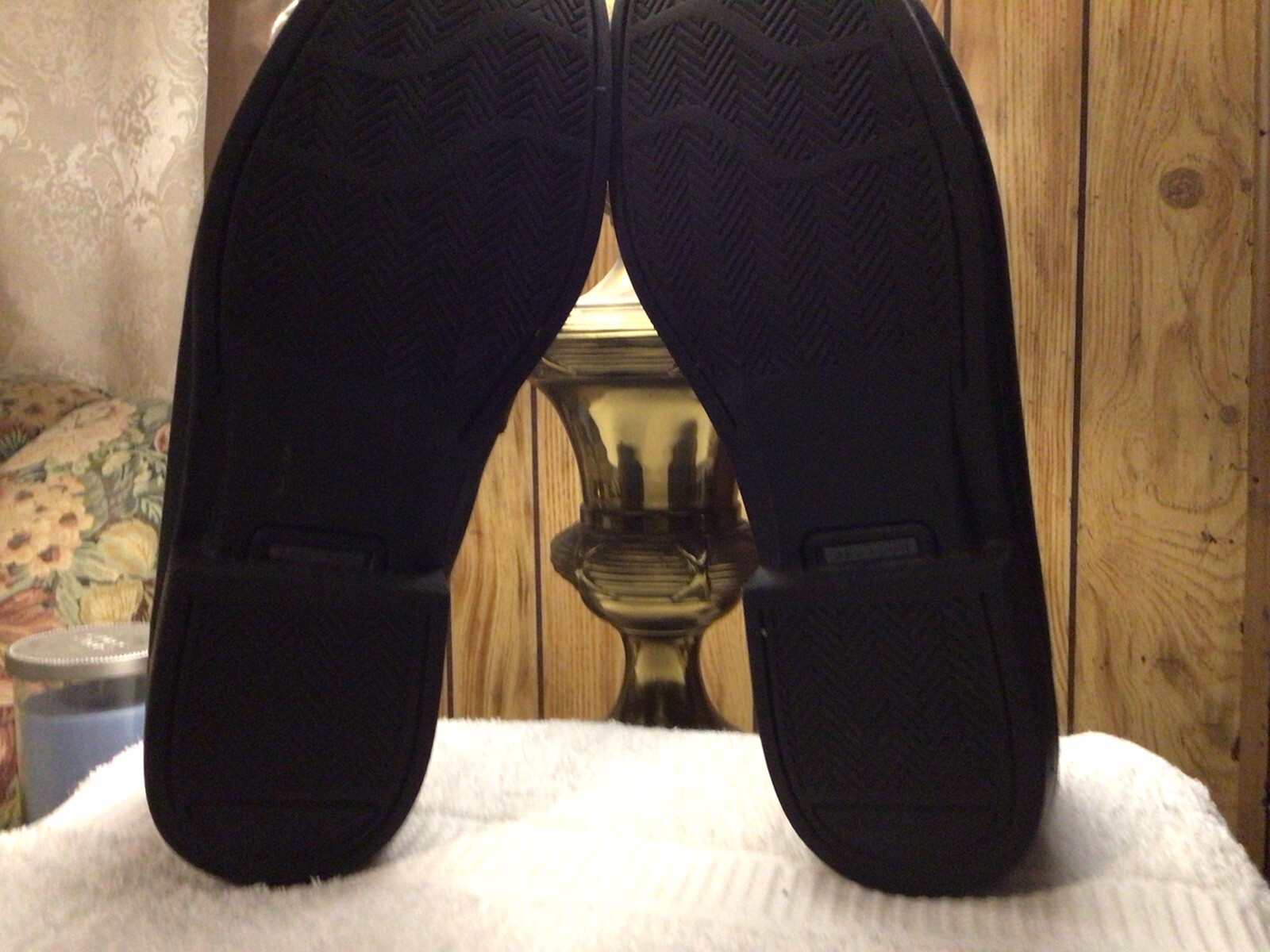 SAOLA Mocassini uomo Giorgio Brutini in pelle marrone nero taglia 10 5