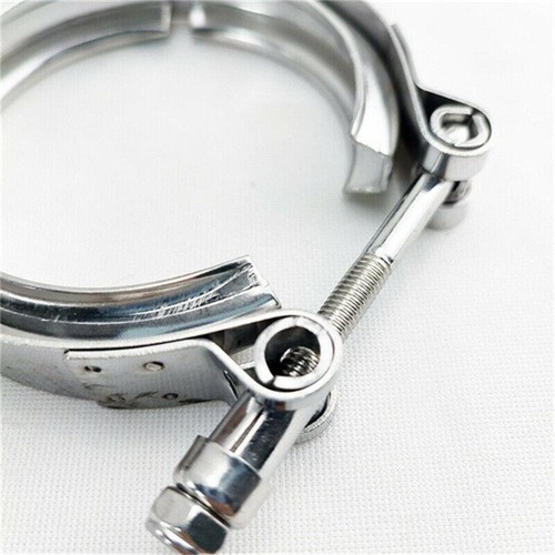 Turbo Exhaust Down Pipe Stainless V-Band V band Vband Quick Release Clamp 2.5'' - Picture 6 of 8