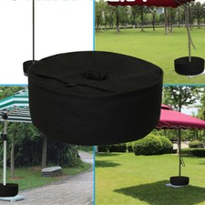 Woodside Round Umbrella Base Weight Sand Bag For Garden Parasols Cantilever Big