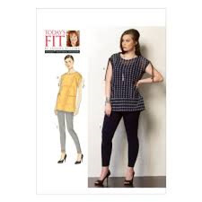 111 Vogue TODAYS FIT BY SANDRA BETZINA V1376 ALL SIZES INCLUDED