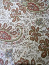 Pottery barn King duvet cover  Gently Used.  Charlie Paisley