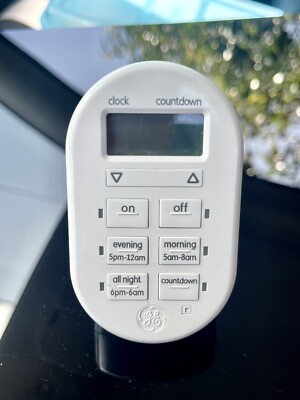 My Touch Smart  26892 Indoor Simple Plug-In Digital Timer - White