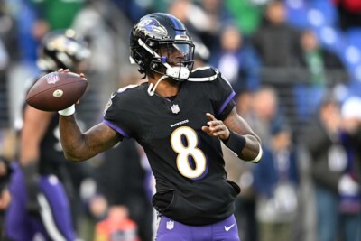Lamar Jackson Baltimore Ravens Black Nike Vapor F.U.S.E. Elite