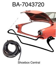 1952 1953 1954 Ford Trunk Deck Lid Weatherstripping Seal 1952 1953 1954 Ford Trunk Deck Lid Weatherstripping Seal