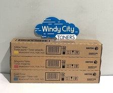 Xerox 006R01396 006R01397 006R01398 Set toner a colori WorkCentre 7425 7428 7435