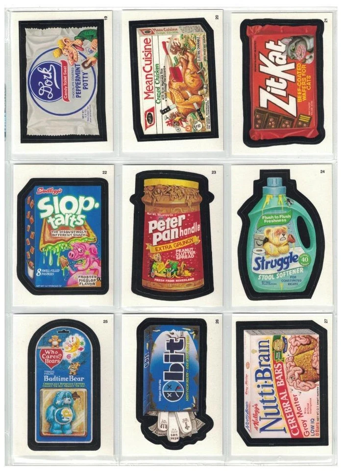 2004 WACKY PACKAGES ANS1 ALL NEW SERIES 1 COMPLETE SET OF 55 CARDS NM/MT - Image 4 of 4