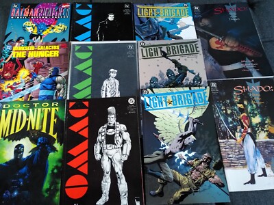 11 DC PRESTIGE DOCTOR MID-NITE DARKSEID GALACTUS BATMAN OMAC LIGHT BRIGADE SHADO