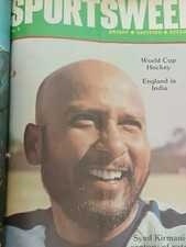 INDIA SPORTSWEEK MAGAZINE JAN 1982 SYED KIRMANI CENTURY OF CATCHES, HOCKEY, CRIC