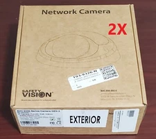 Lot of (2x) New SVC-2200 GEN 2 Safety Vision POE IP HD Security Camera, 3.6mm