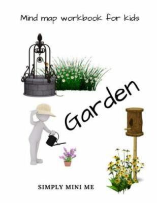 Mind Map Workbook for Kids - Garden by Me, Simply Mini, Like New Used, Free s...