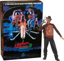 NECA A Nightmare on Elm Street Ultimate Freddy Krueger 7" PVC Action Figure Toy
