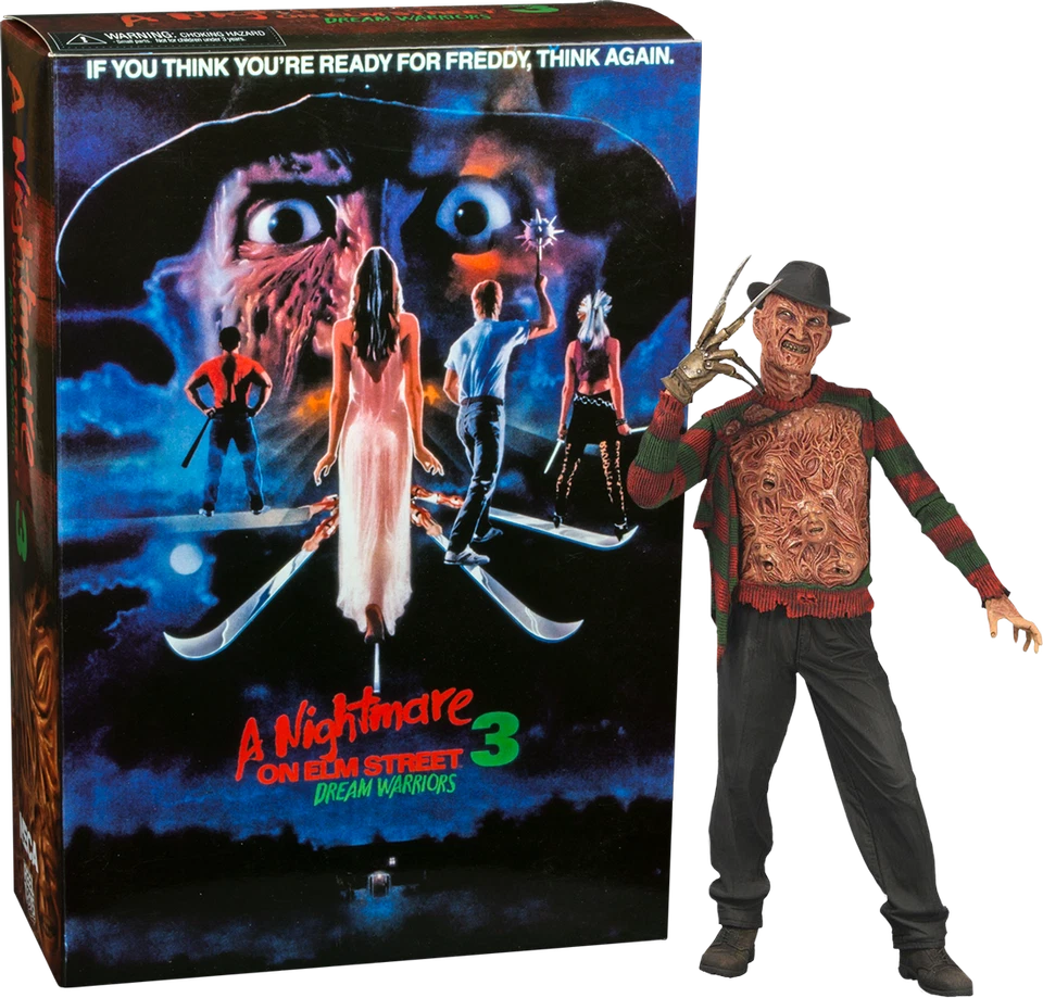 Boneco de ação NECA A Nightmare on Elm Street Ultimate Freddy Krueger 7" PVC brinquedo - Imagem 2 de 4