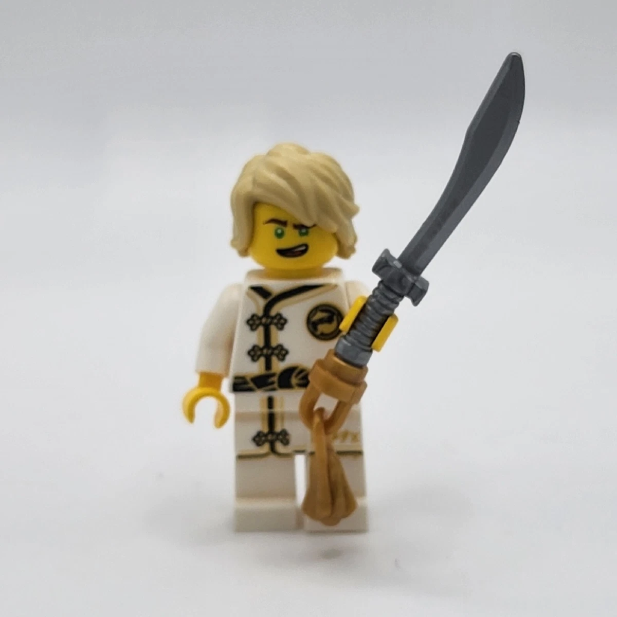 The LEGO Ninjago Movie Minifigure Lloyd White Wu Cru Training Gi From Set 471701