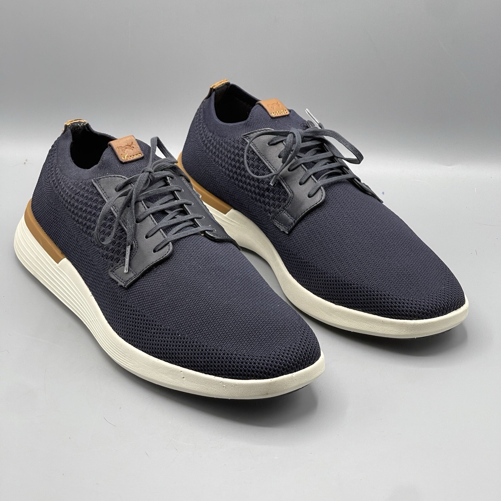 SAOLA Wolf and Shepherd Swifknit Derby Uomo 11 Scarpe Crossover Blu Navy Oxford LEGGI