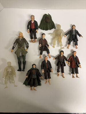 Lot De Figurines Le Seigneur Des Anneaux - Occasion - Collection Cinéma