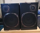 Vintage Detachable Speakers  Sony IMP 320 BOOMBOX Stereo System Sound Tested