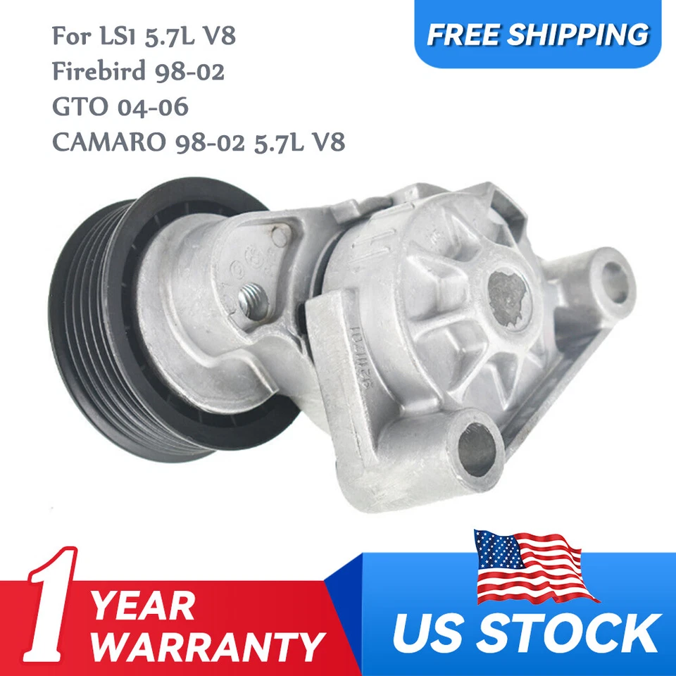 38195 Tensor de correa para 1998 1999 2000 2001 2002 Chevrolet Camaro 5,7 L V8 Foto 4 de 4