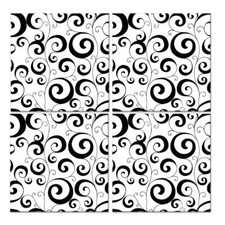 SCROLL DESIGN 3-D FOAM TILE 4 pieces 10.6 by ...