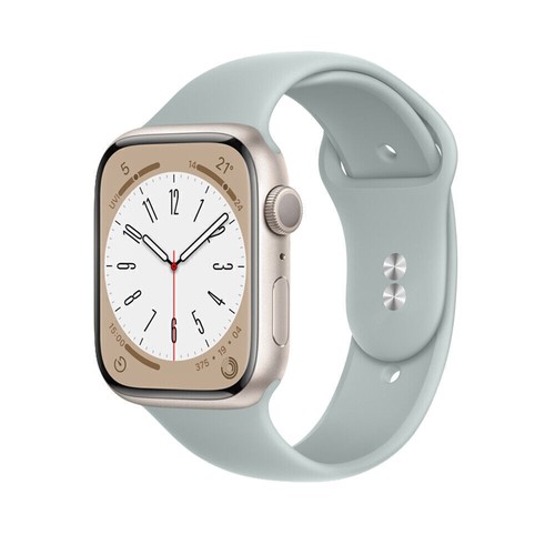Cinturino Silicone Sport 40/44/41/45/49mm per Apple Watch Serie 9 8 7 6 5 4 SE - Foto 59 di 69