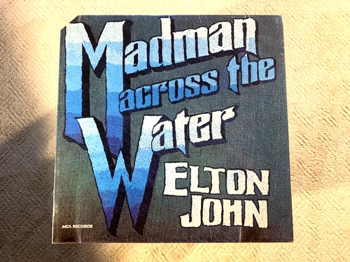 Elton John, "Madman Across the Water" 1973 Vinyl, MCA-2016, SEALED!