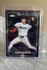2024 Topps Chrome Update Sapphire Ryan Weathers Black Refractor /10 #USCS-103 