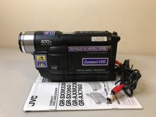 JVC GR-AXM230U VHS-C Video Camcorder w/ Manual - No Battery - PLAYBACK ONLY READ