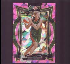 2025 Panini Select WNBA - Concourse Lauren Jackson #35 Pink Ice Prizm