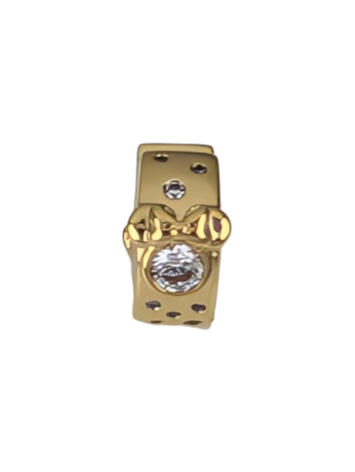 NEW 100% PANDORA Gold Disney Mickey Mouse & Minnie Mouse Clip Charm ...