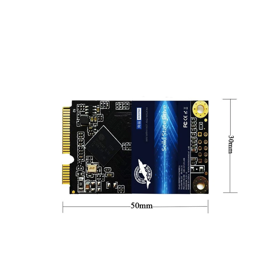SSD mSATA 1TB Dogfish Internal Solid State Drive High Performance Hard Drive ... - Image 2 of 4