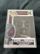 Funko Pop Vinyl Marvel Deadpool with Chimichanga #349 In Protective Case Mint