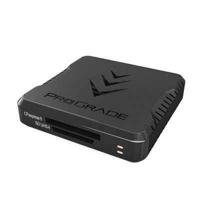 CFexpress Type B and SD UHS-II Dual-Slot Memory Card Reader by | USB 3.2 Gen ...