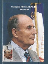 carte  1er jour   François Mitterrand  58 Château-Chinon 1997