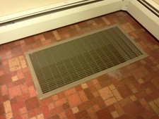 Heavy Duty Floor Return Air Grille 8x14 Inch Vent Cover Metal Strong HVAC
