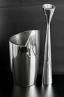 1998 Nambé Spiral Wine Chiller #6190 and  1994  Nambe CandleStick Holder #6047 — photo 3