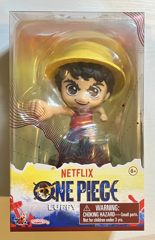 Cosbaby ONE PIECE Netflix Monkey D. Luffy Hot Toys Size S Non-Scale Figure Mint!